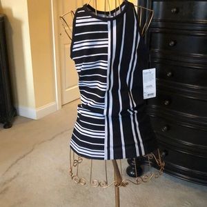 Mix stripe renew racer back tank